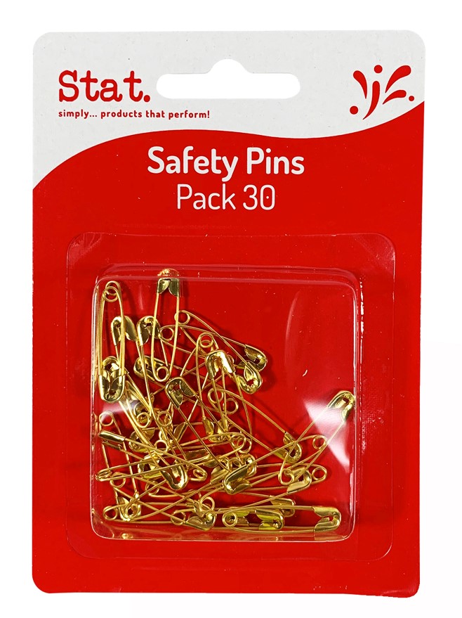 Staedtler Safety Pins Gold PK30 (Each)