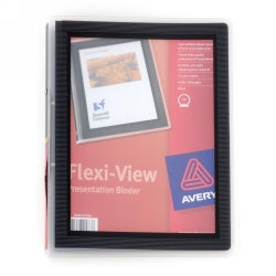 Avery Binder A4 2R FLExI-VIEW Black (Each)