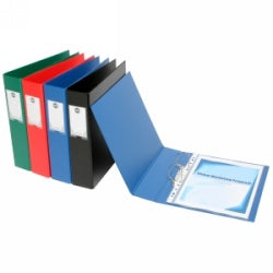 Marbig Binder A4 4D 50mm Enviro Deluxe Black (Each)