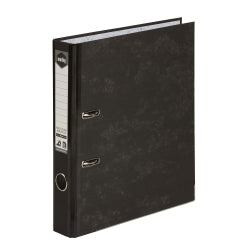Marbig Lever Arch File Half Arch Black (Each)