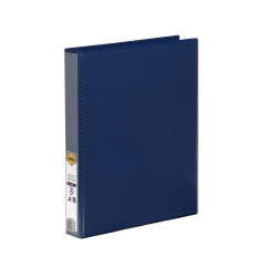 Marbig Binder Insert A4 Clearview 2 D-RING 25mm Blue (Each)