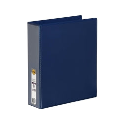 Marbig Binder Insert A4 Clearview 2 D-RING 50mm Blue (Each)