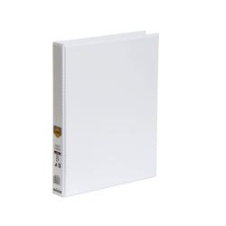 Marbig Binder Insert A4 Clearview 3 D-RING 25mm White (Each)