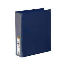 Marbig Binder Insert A4 Clearview 4 D-RING 50mm Blue (Each)