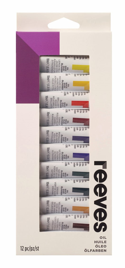 Paint Reeves Oil Colours 12ML Tube Bx12 (Each)