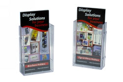 Deflecto Brochure Holder Dl Linking Wall Mount 39512 (Each)