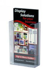 Deflecto Brochure Holder Dl Wall Mount 39612 (Each)