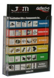 Deflecto Brochure Holder A4 Linking Wall Mount 39510 (Each)