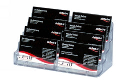 Deflecto Business Card Holder F/S 8 Pocket 70801 (Each)