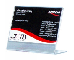 Deflecto Business Card Holder Slanted 46301 (Each)