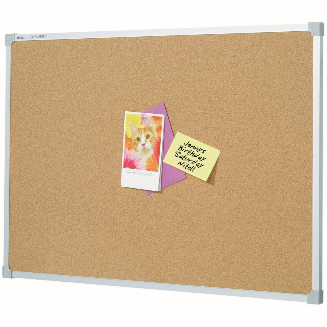 Quartet Corkboard Penrite 1500x900mm Aluminium Frame (Each)
