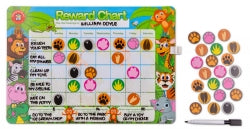 Reward Chart Jungle Learning Can Be Fun 390x270mm Magnetic (Each)