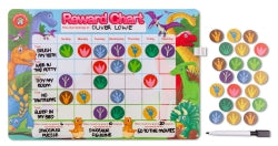Reward Chart Dinosaur Learning Can Be Fun 390x270mm Magnetic (Each)