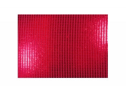 Quill Foam Sheet A3 Sequin Red (Pack 10)