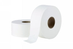 Livi Toilet Paper Roll Essentials 300M Jumbo Embossed 2PLY (Box 8)