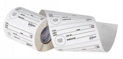 Avery Label 102x47mm Fsc Shelf Life Removable White/Black 500/ROLL (Each)