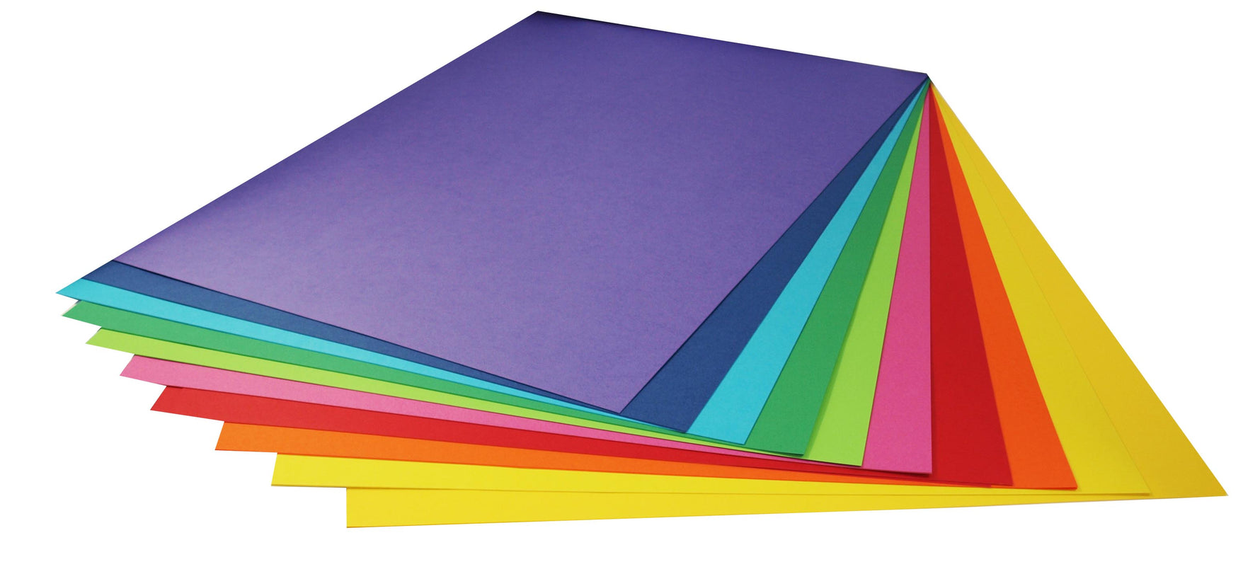 Cardboard Rainbow 510x640mm Spectrum 200GSM Assorted PK20 (Each)