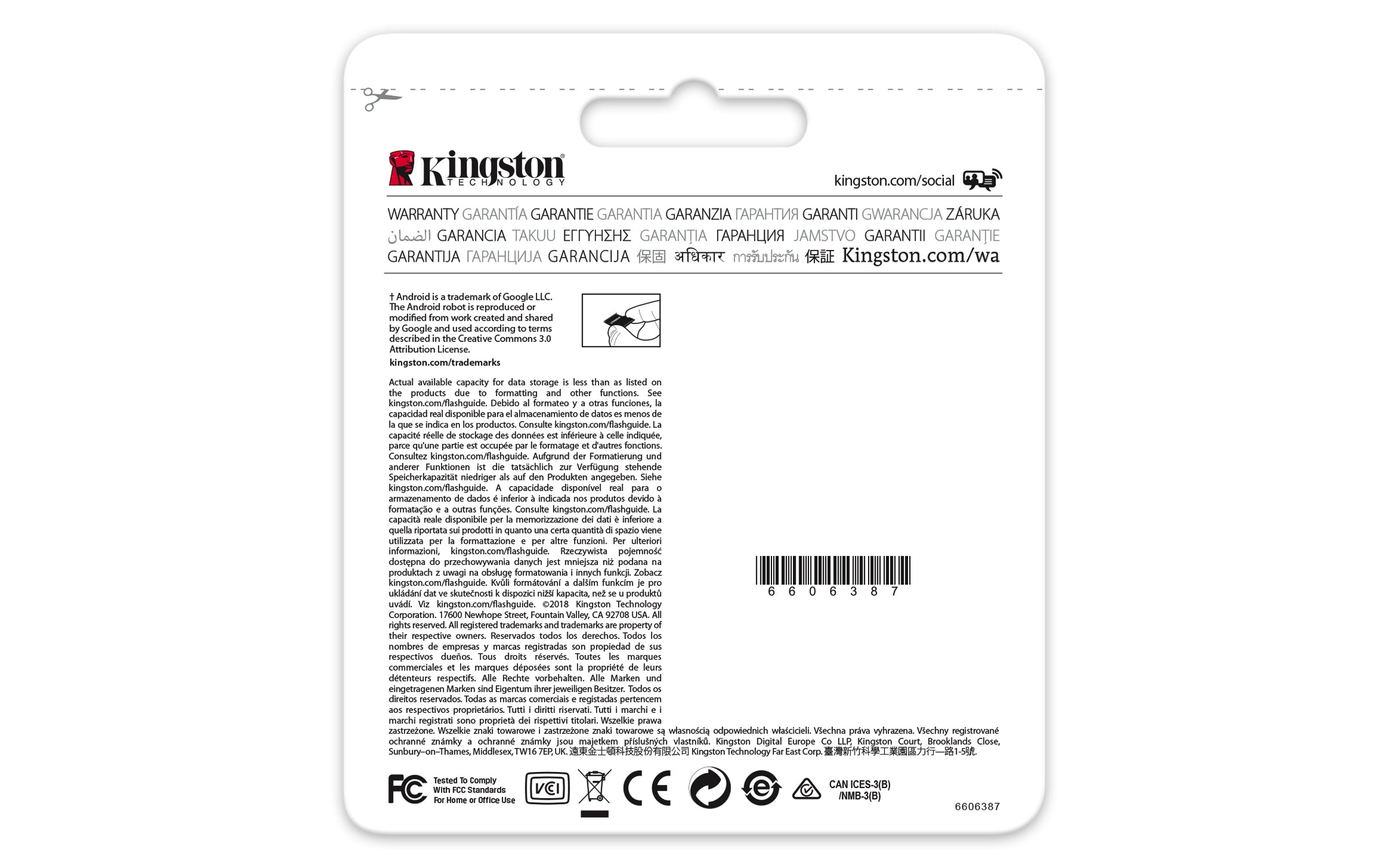 Kingston Technology Canvas Select 64 GB MicroSDXC UHS-I Class 10