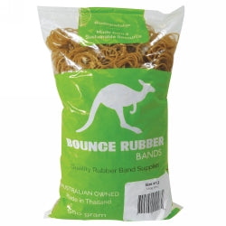 Rubber Bands Bounce 500gm Size 12 (Each)
