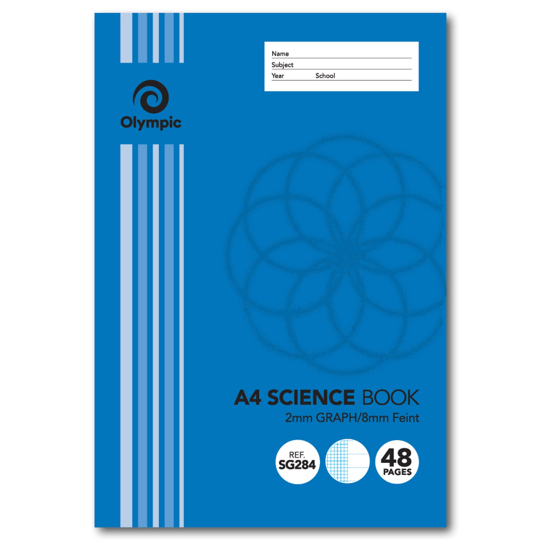 Olympic Science Book A4 2mm 48-page (Pack 20)