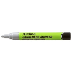 Artline Marker Gardeners 2.3mm Permanent Silver (Box 12)