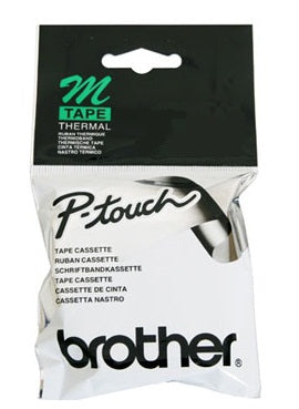 Brother Label Tape P-TOUCH MK-221 9mmx8M BLK/WHT (Each)