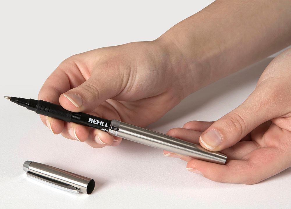 Artline Pen Refill Signature Roller Ball Black (Each)