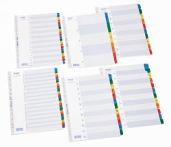 Bantex Dividers A4 Mylar 5 Tab (Pack )