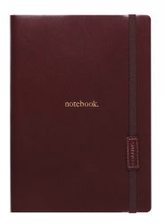 Collins Notebook B6 Metro London Ruled Burgundy 192-page (Each)
