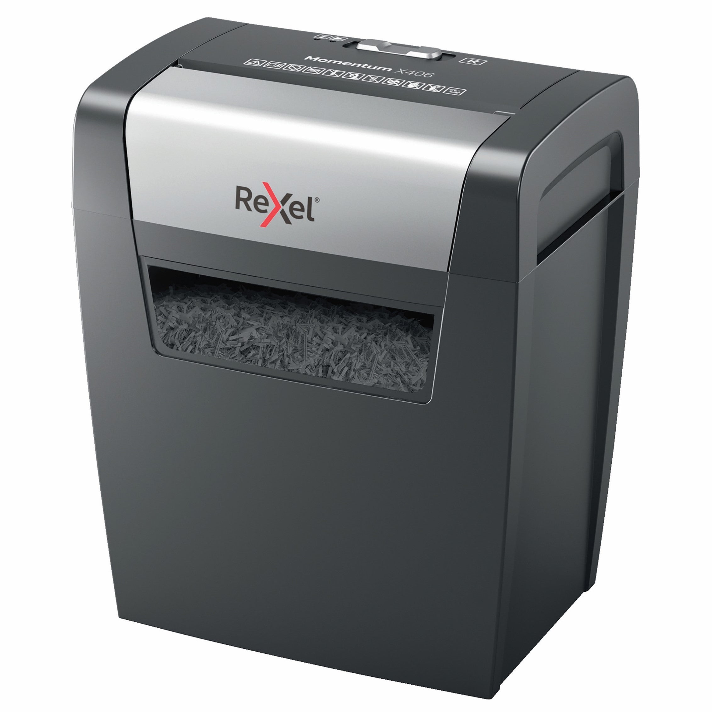 Rexel Shredder Momentum Cross x406 Black (Each)