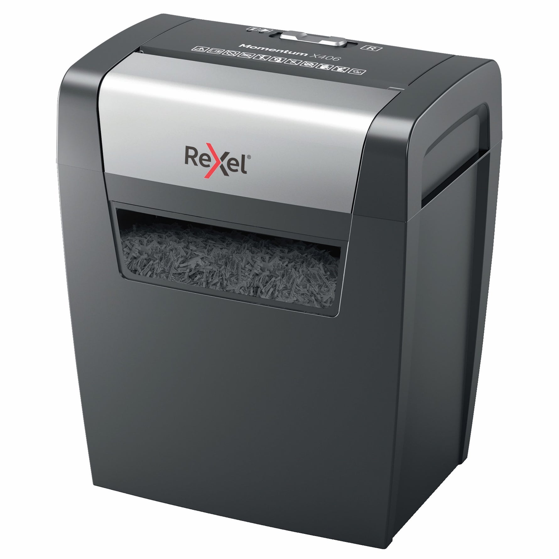 Rexel Shredder Momentum Cross x406 Black (Each)
