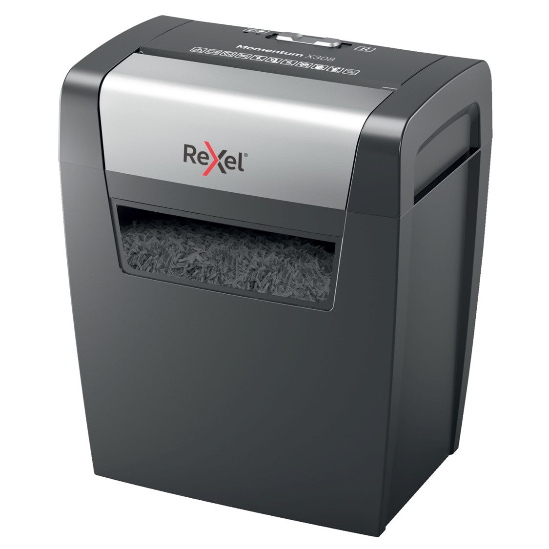 Rexel Shredder Momentum Cross x308 Black (Each)