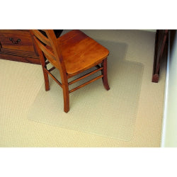 Marbig Chairmat 114x134CM Economy PVC Low Key Clear (Each)