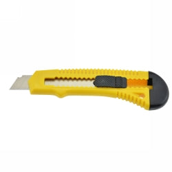 Italplast Cutting Knife 18mm General Purpose Yellow (Each)