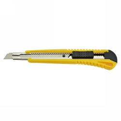 Italplast Cutting Knife 9mm H/DUTY Yellow (Each)