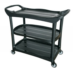 Utility Cartridge Compass 160W X 56D X 128H Cm 3 Shelf Black (Each)