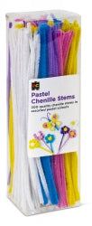 Chenille Stems 30CM Pastel PK200 (Each)