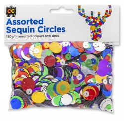 Sequins 150gm Assorted (Each)
