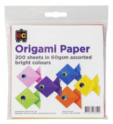Origami Paper PK200 15CM (Each)