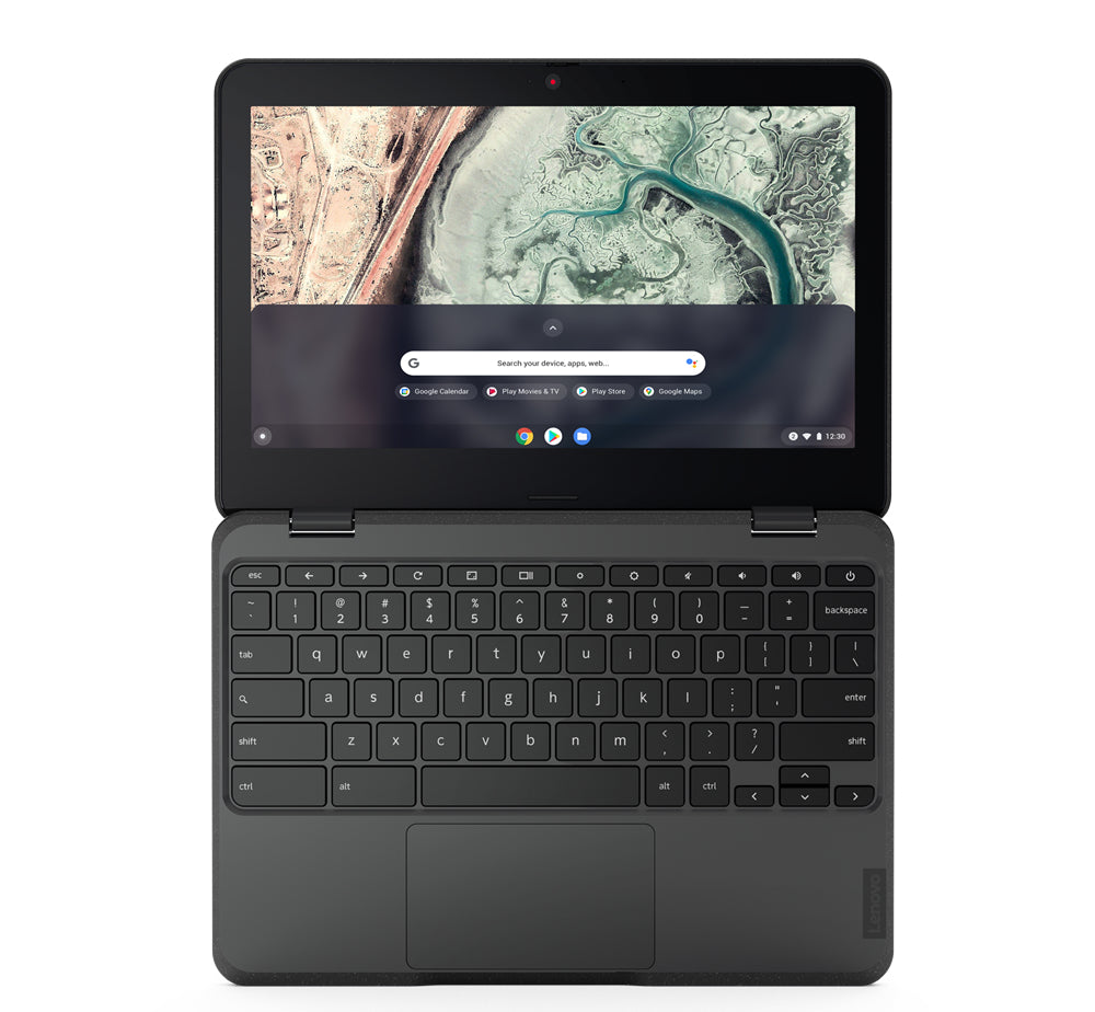 Lenovo 100e Chromebook Gen 3 Intel® Celeron® N N4500 29.5 cm (11.6") HD 4 GB LPDDR4x-SDRAM 32 GB eMMC Wi-Fi 6 (802.11ax) ChromeOS English Grey