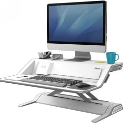 Staedtler Workstation Lotus Sit Stand Dx White (Each)