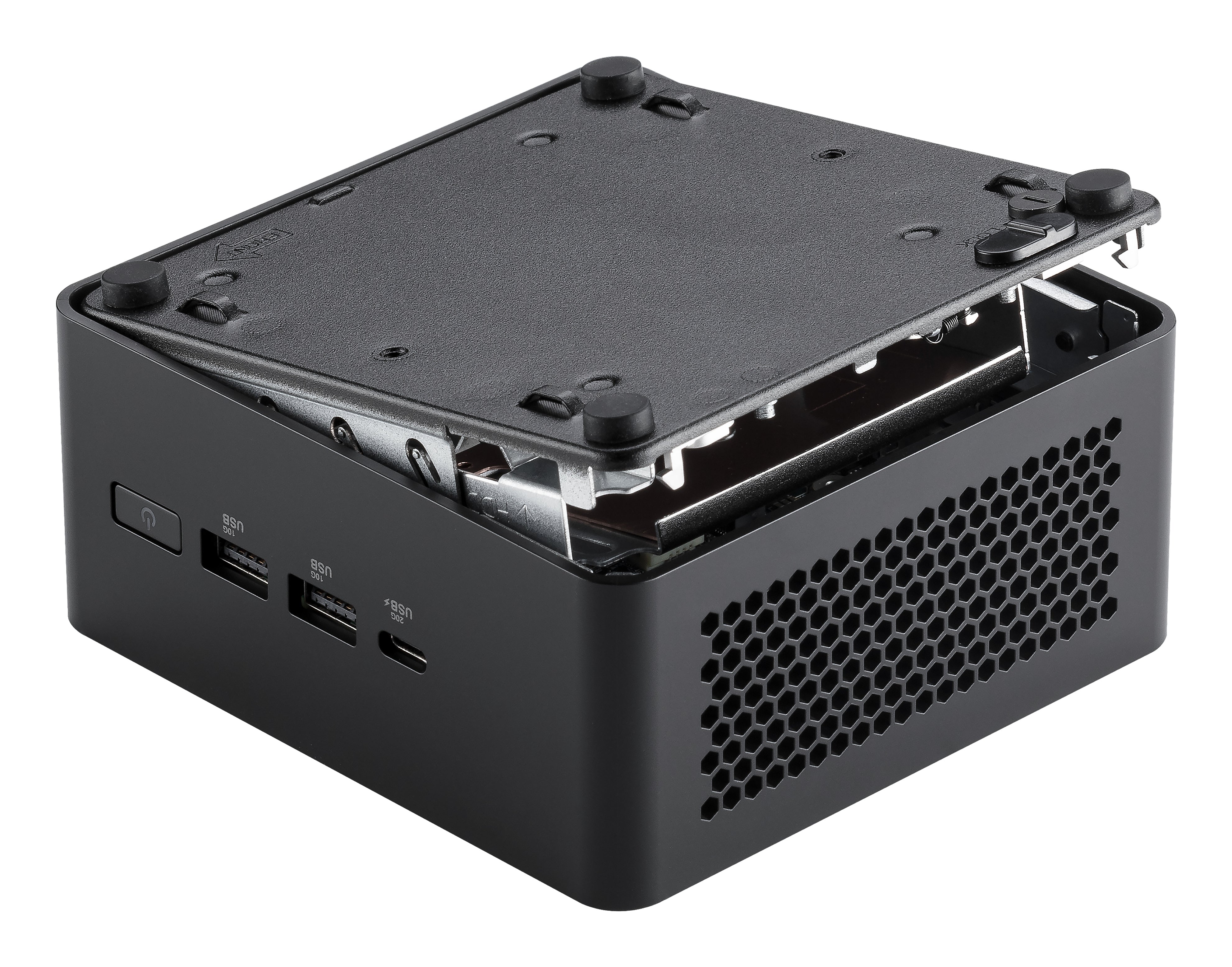 ASUS NUC 14 Pro RNUC14RVHI300004I PC/workstation barebone Black 100U