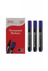 Staedtler Marker Permanent 2.0mm Bullet Nib Blue Bx12 (Each)