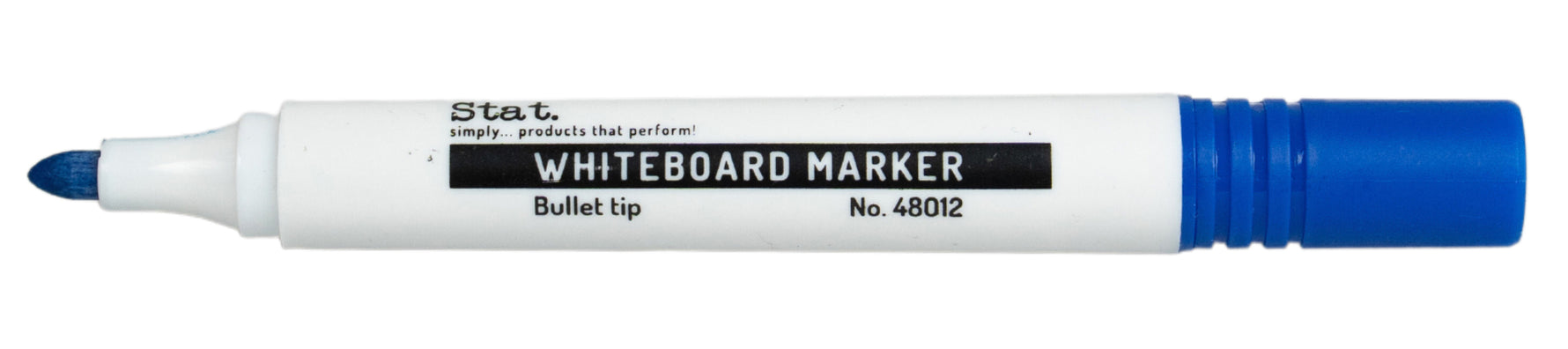 Staedtler Marker Whiteboard 2.0mm Bullet Nib Blue (Box 12)