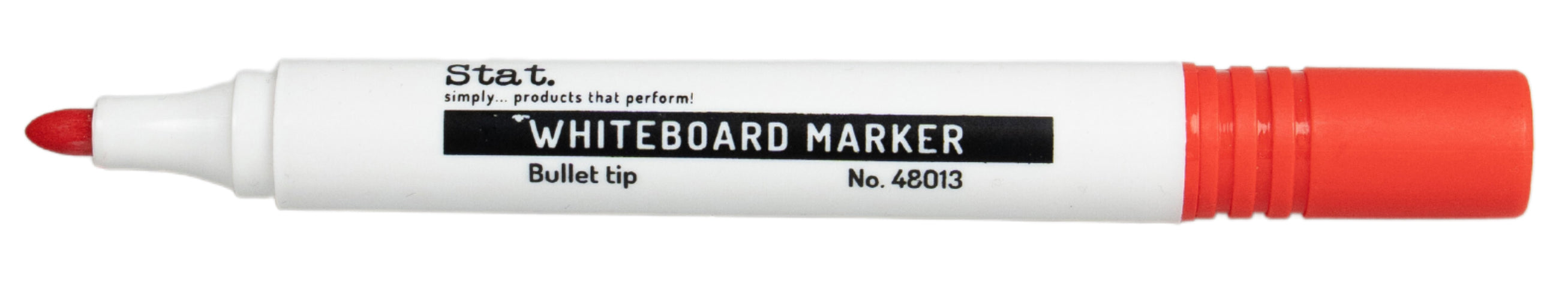 Staedtler Marker Whiteboard 2.0mm Bullet Nib Red (Box 12)