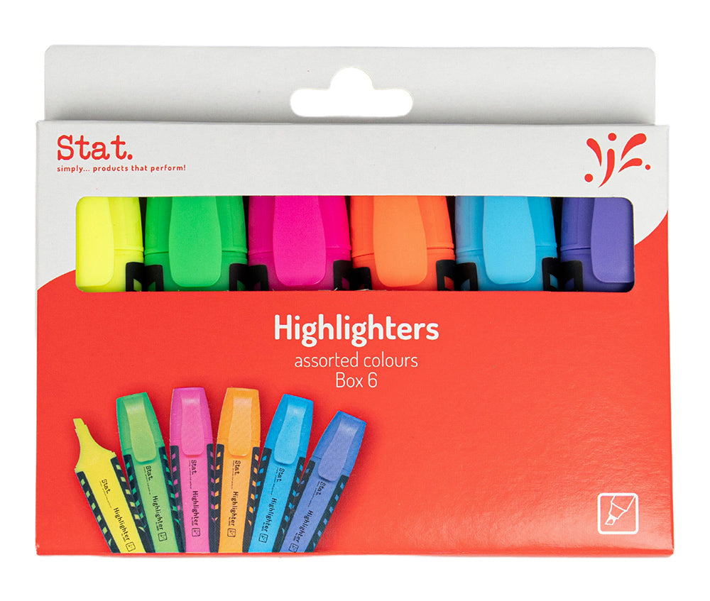Staedtler Highlighter Assorted WLT6 (Each)