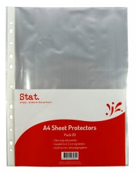 Staedtler Sheet Protectors A4 35 Micron Clear PK20 (Each)