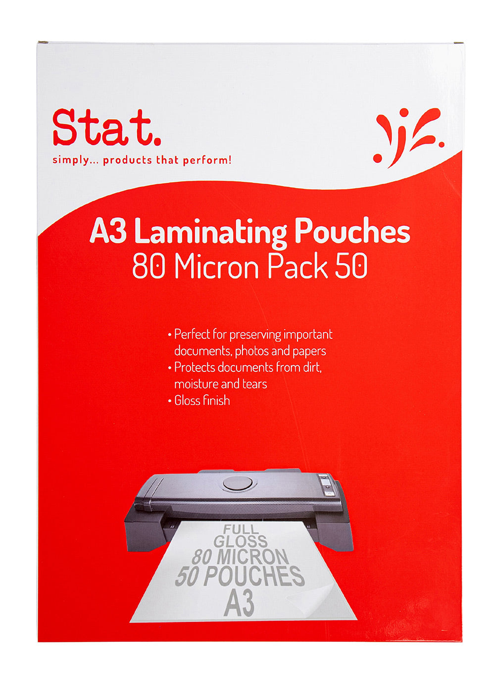 Staedtler Laminating Pouch A3 80 Micron PK50 (Each)