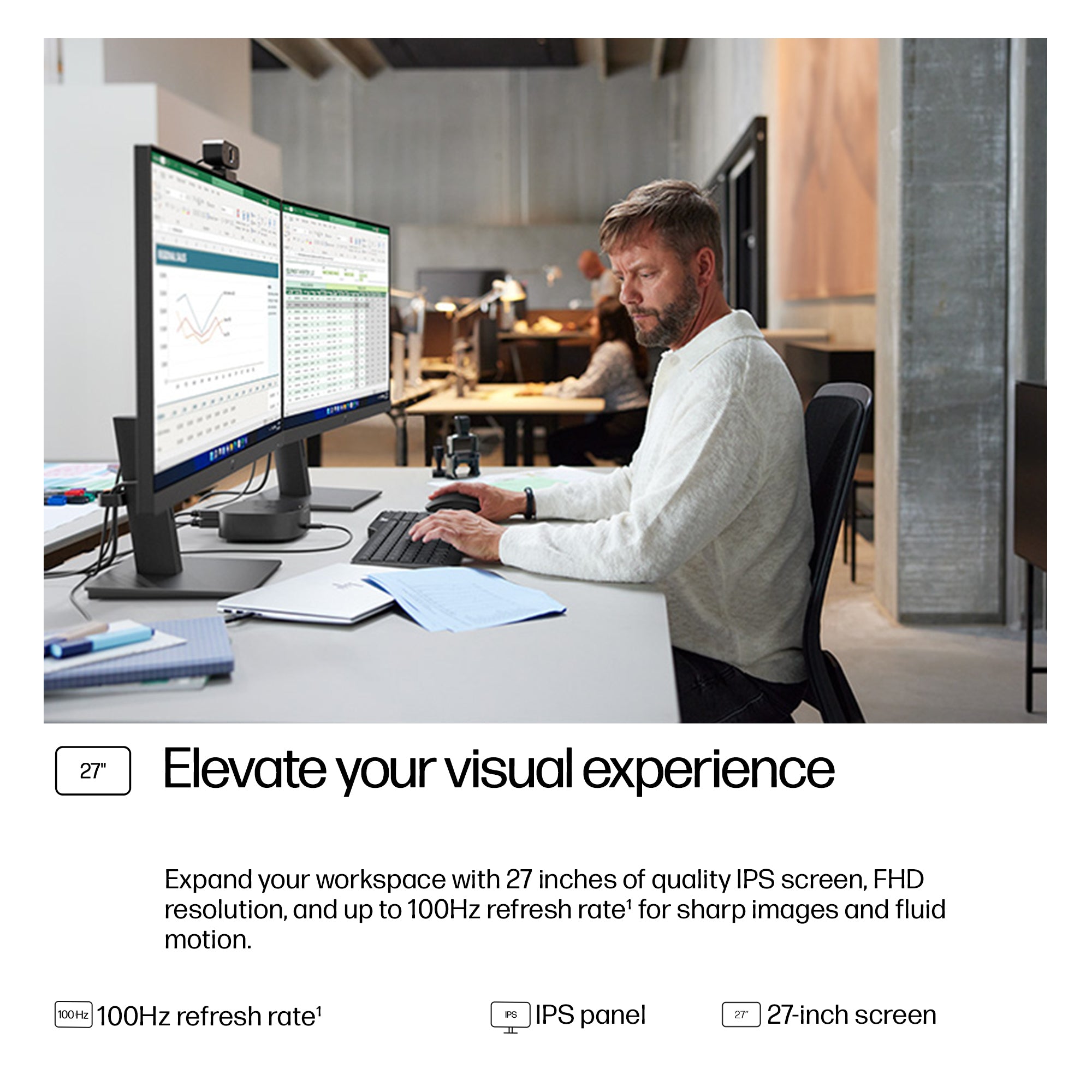 HP Monitor S3 PRO 27.0'' 1080p