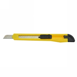 Italplast Cutting Knife 9mm General Purpose Yellow (Each)